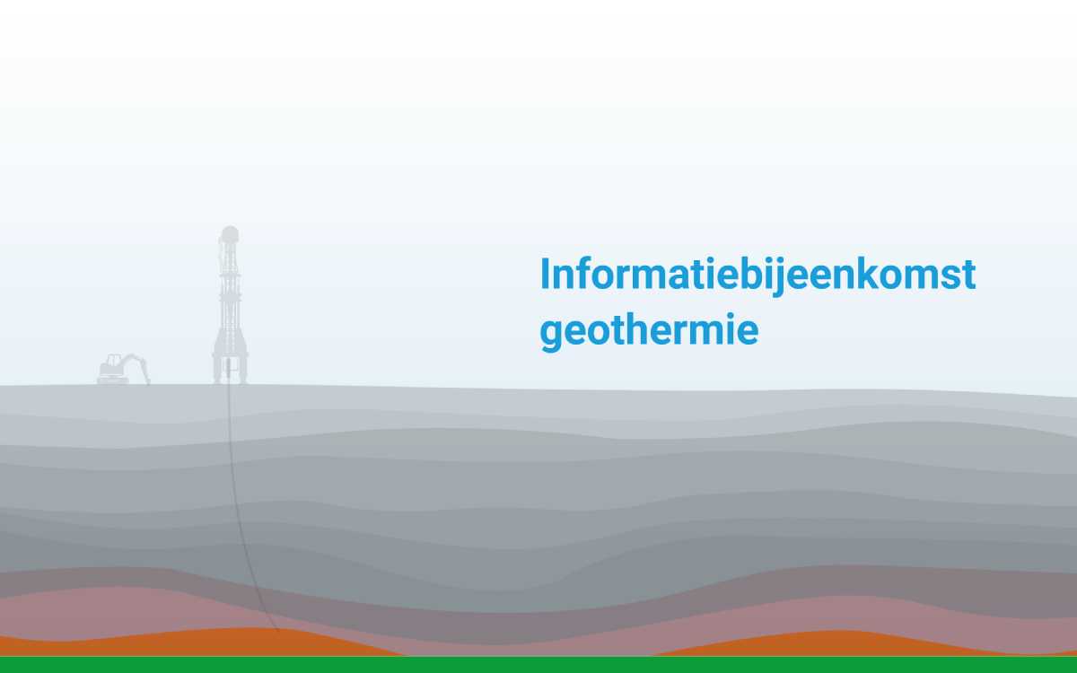 Informatieavond Geothermie dinsdag 12/12/23