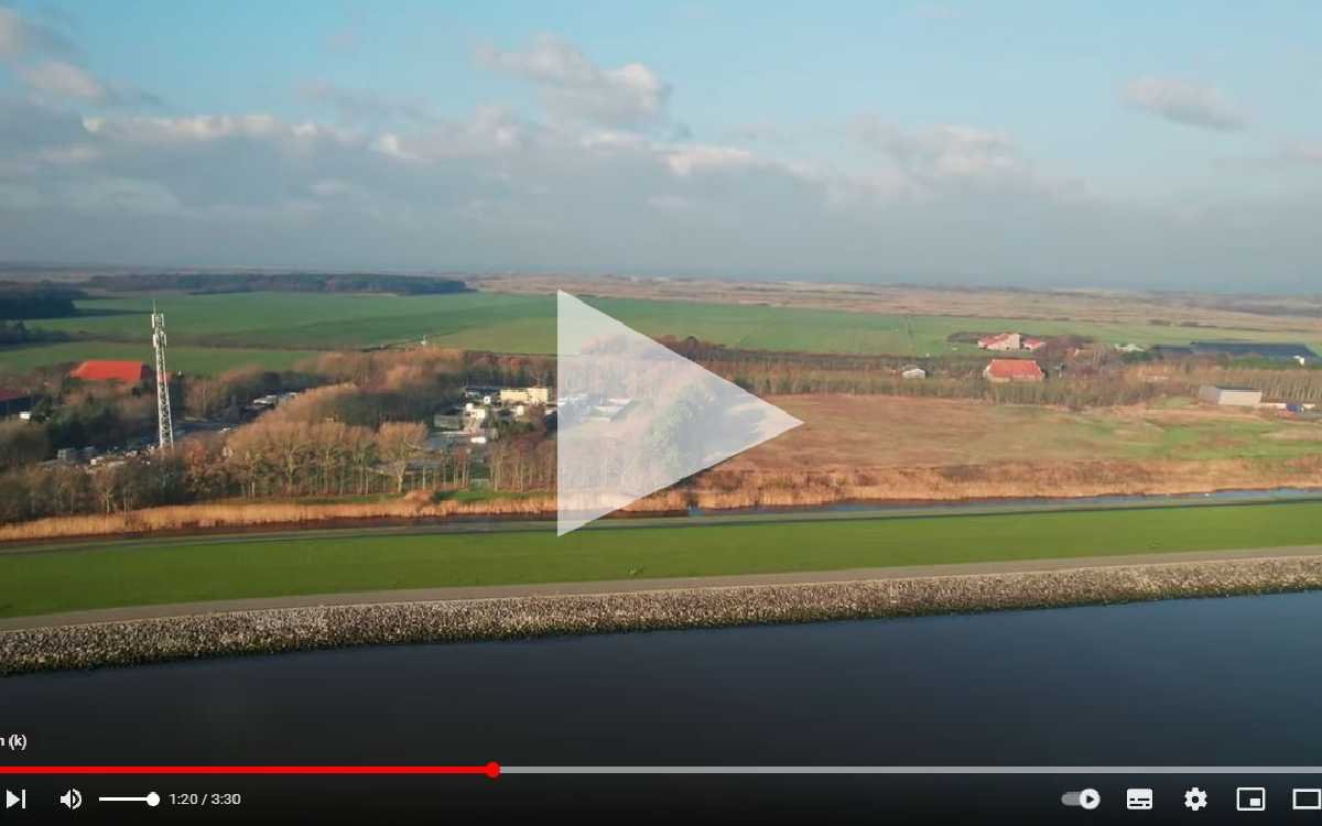 Korte film over waterstofproef op Ameland